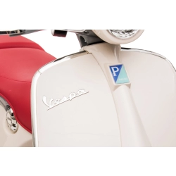 Scooter Piaggio Vespa WHITE biały pojazd akumulatorowy jeździk skuter z napędem elektrycznym Sun Baby J04.007.1.2